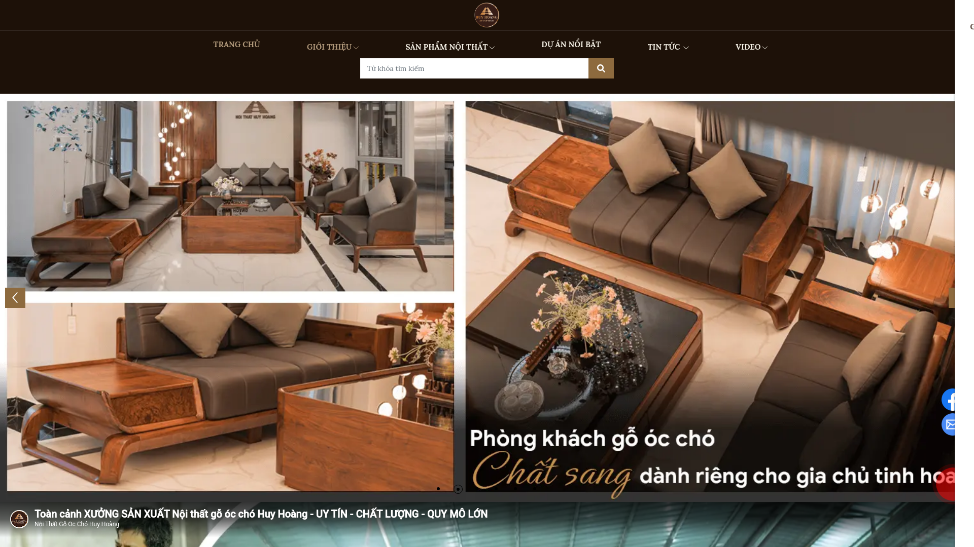 Screenshot of dogooccho.com.vn