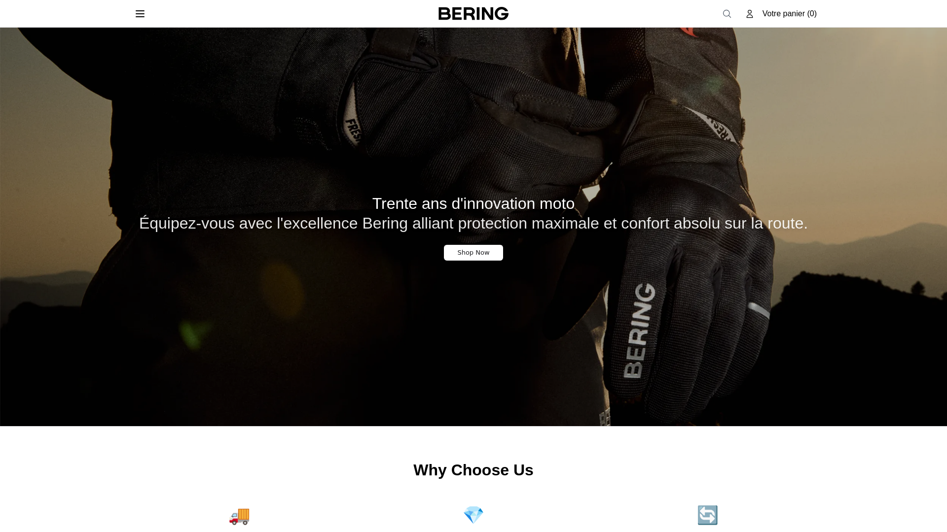 لقطة شاشة لـ beringglobal.shop