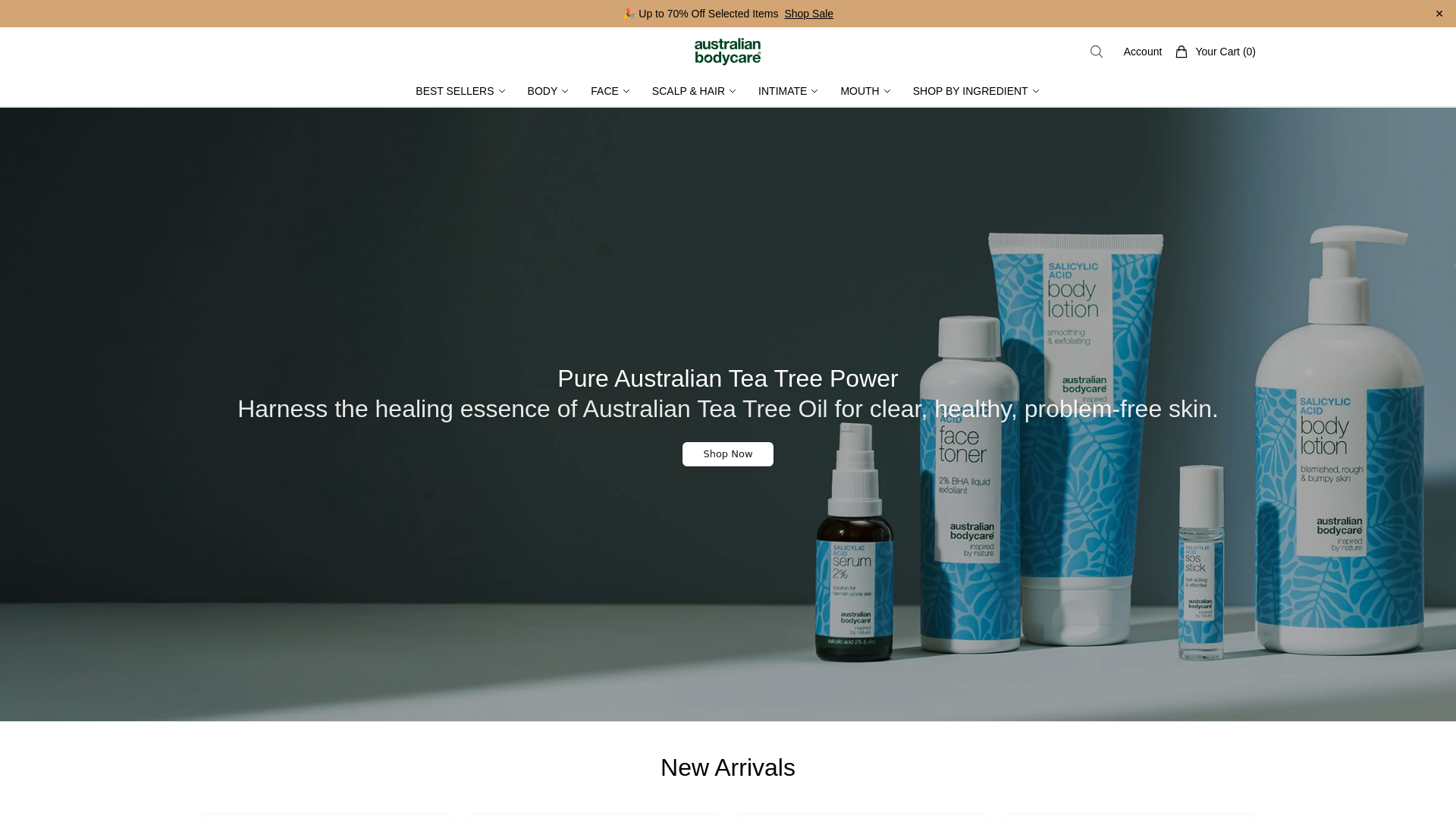 Screenshot of bodycareskin.shop