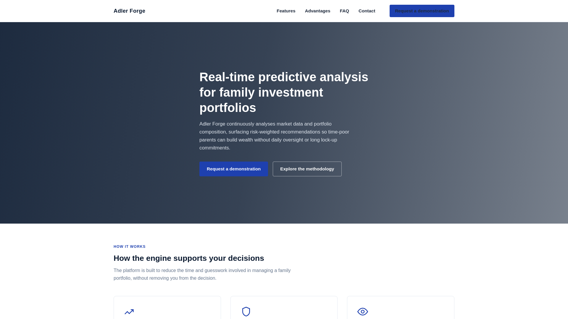 Screenshot of adlerforgetrade.net