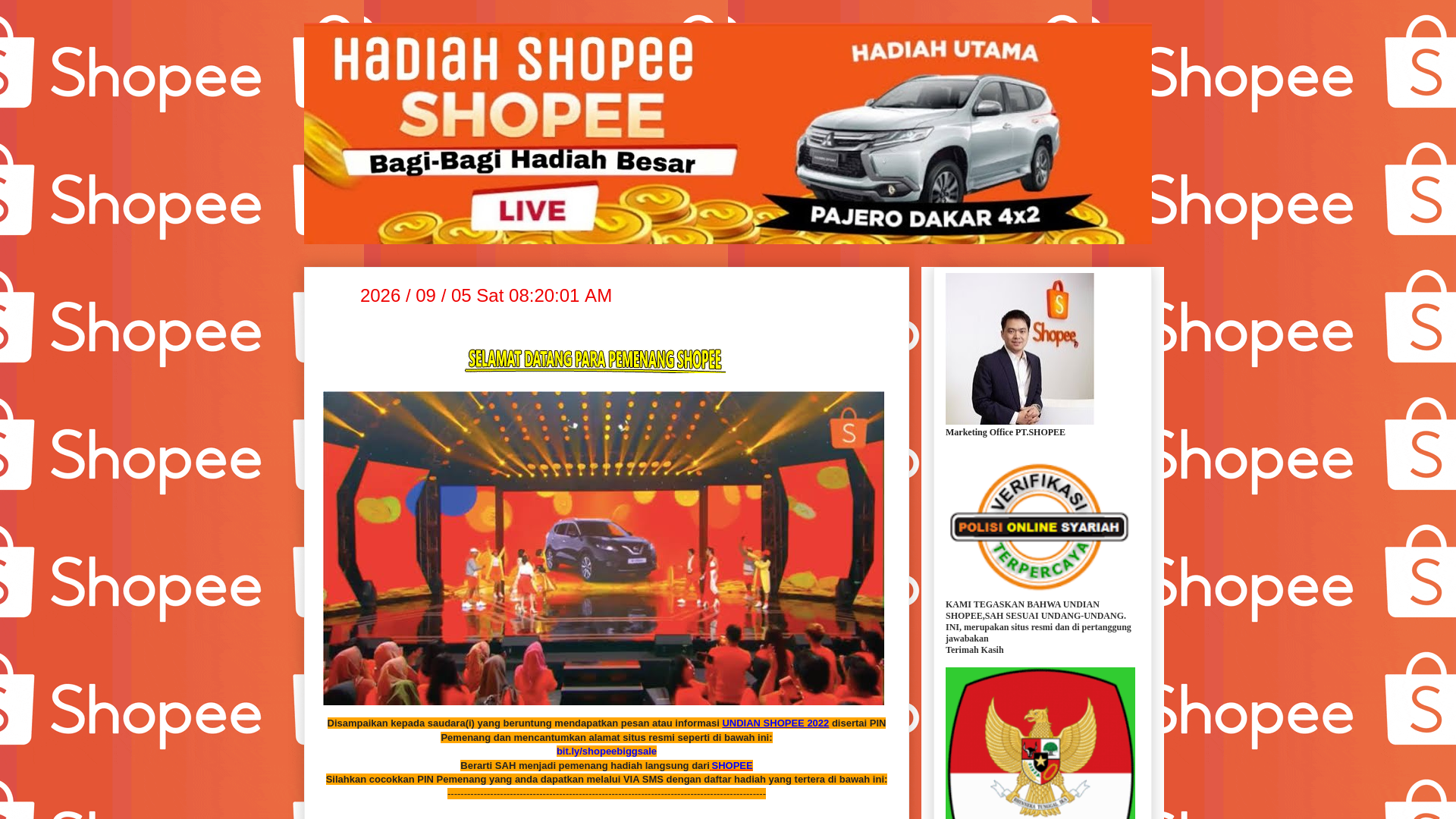 Screenshot of shopee-id-1010.blogspot.com