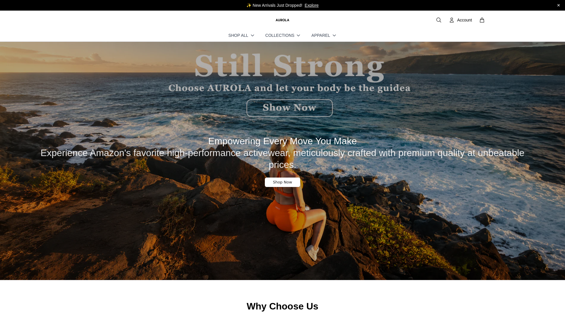 Screenshot von auroladirect.shop