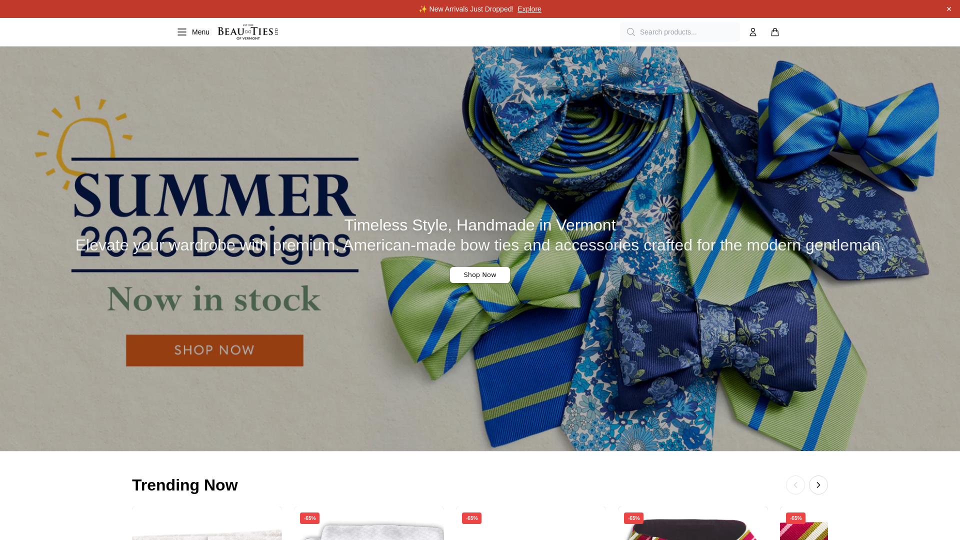 Screenshot of beautiesofvermontstore.shop