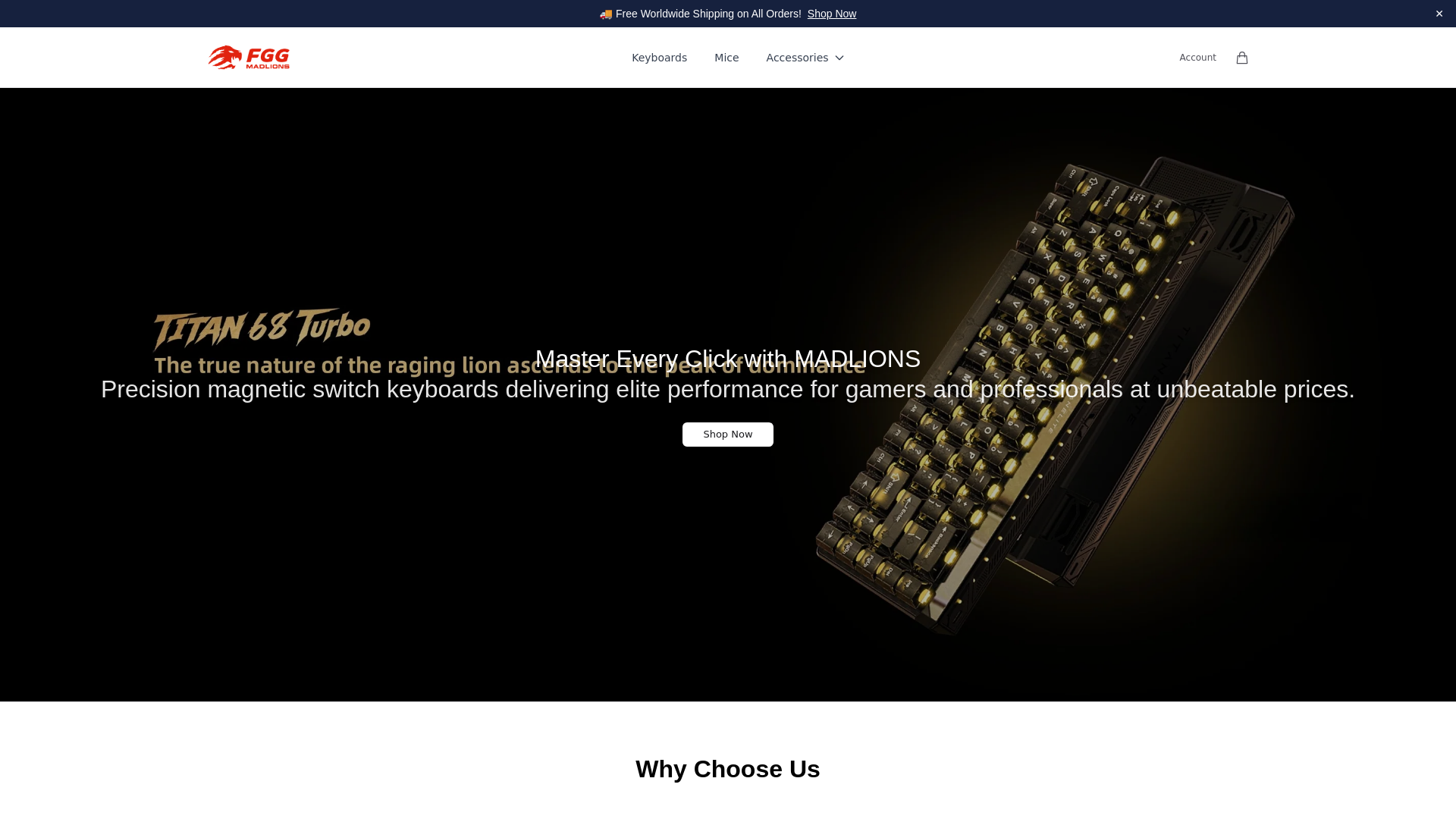 Screenshot of boltstream.shop