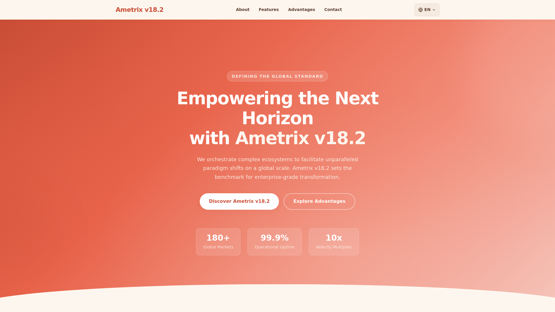 Screenshot of ametrixv182.com