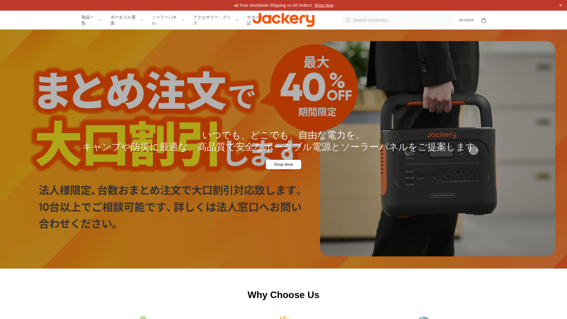 Screenshot of boldwatt.shop