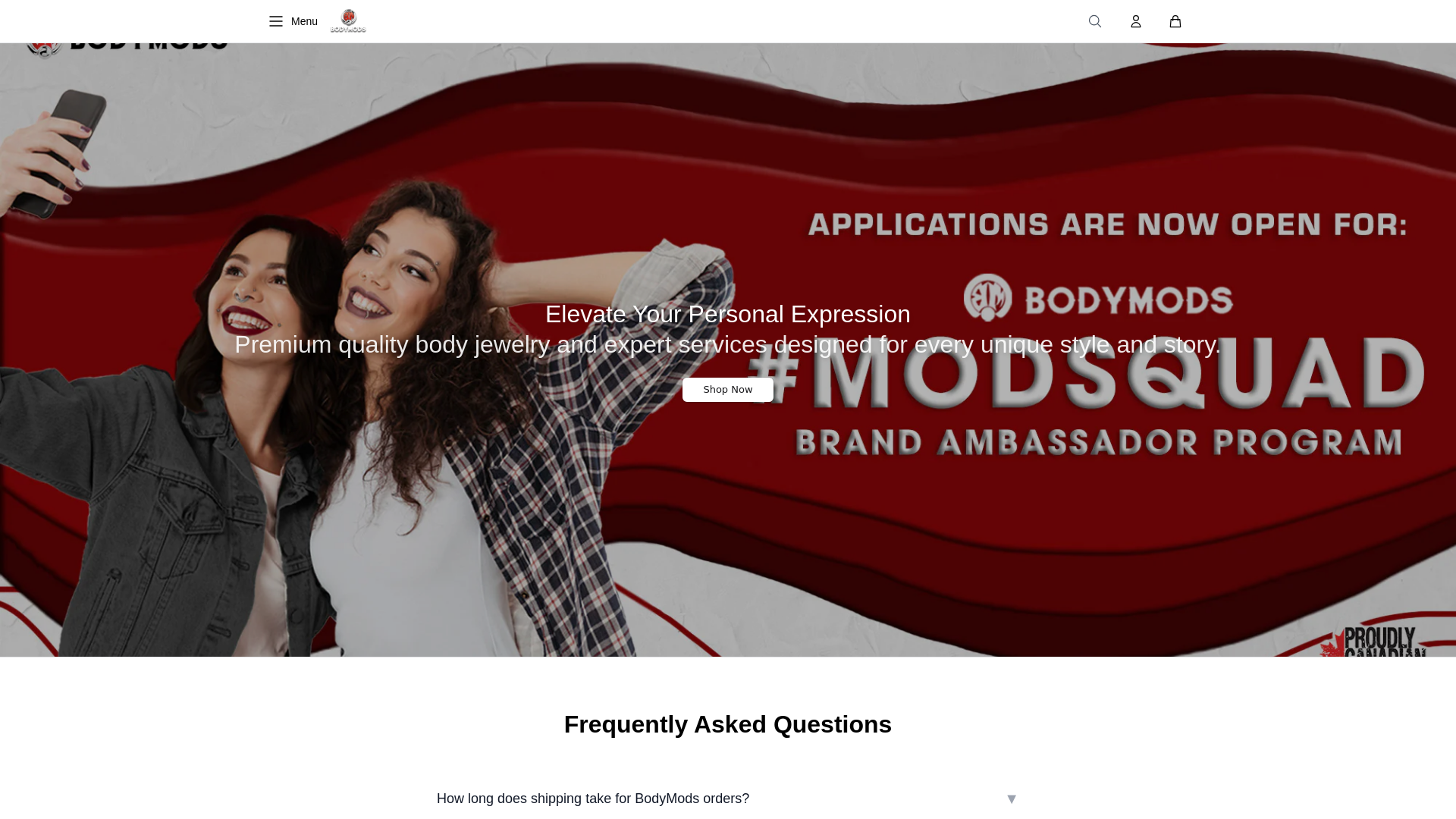 Screenshot of bodymodsjewelry.shop