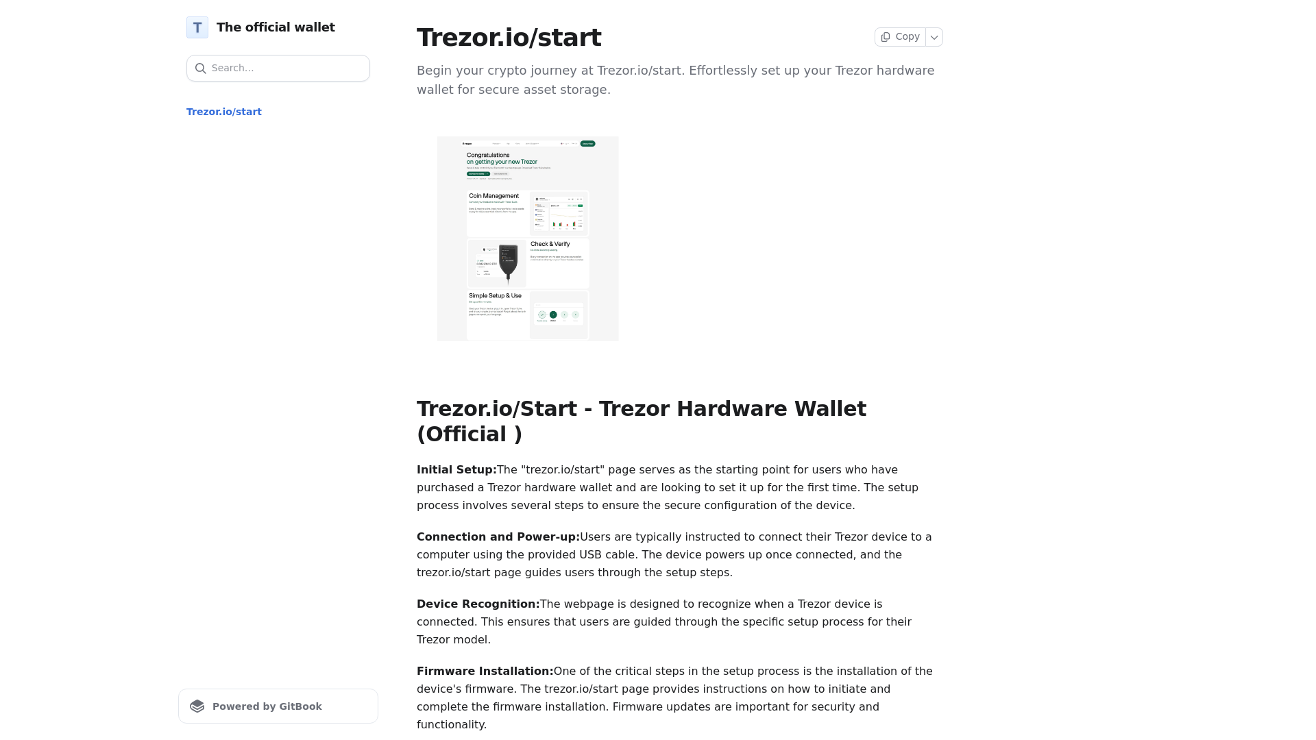 Stored capture of trezo-iostartup.gitbook.io