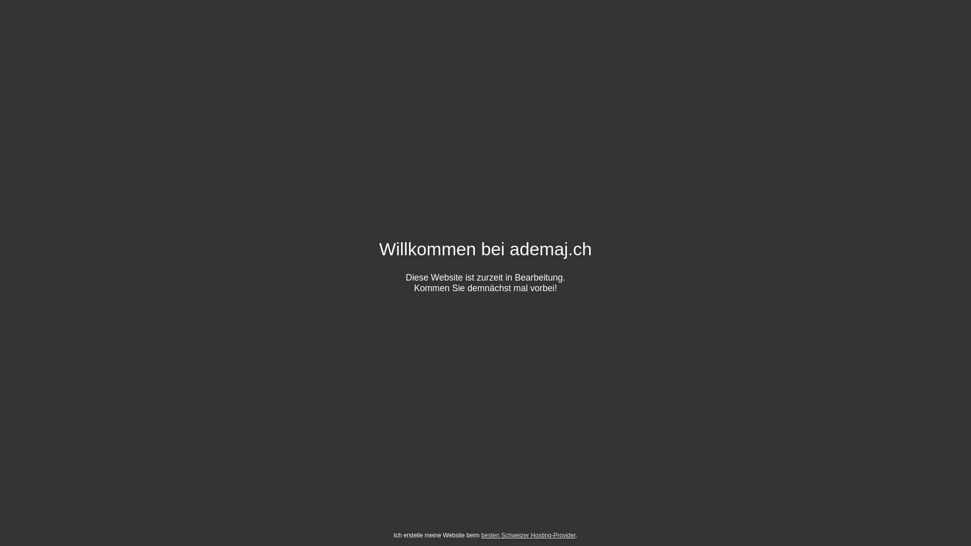 Screenshot of ademaj.ch