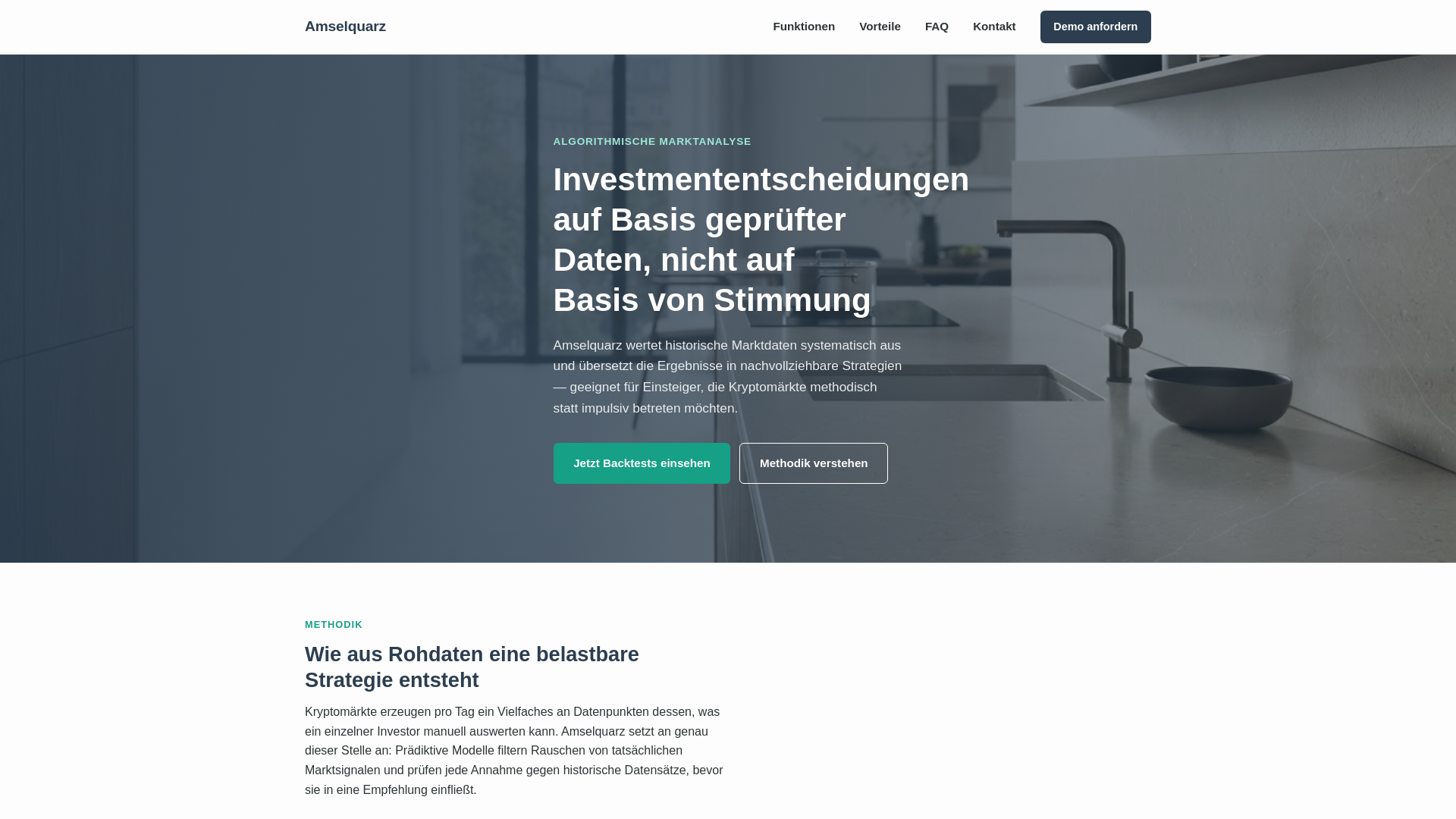 Screenshot of amselquarz.com