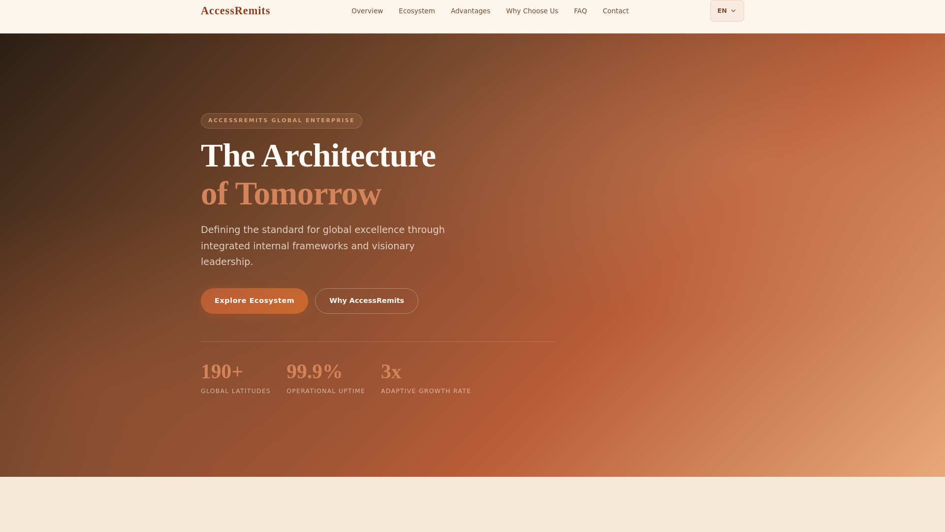 Screenshot of accessremits.net