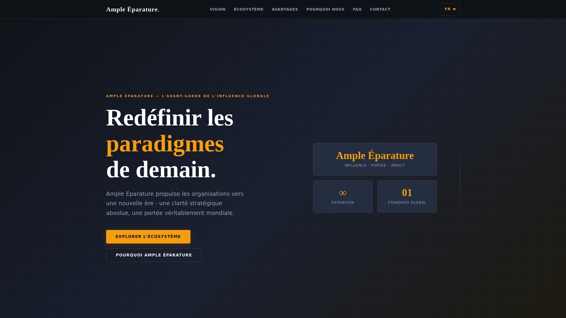 Screenshot of ampleeparature.com