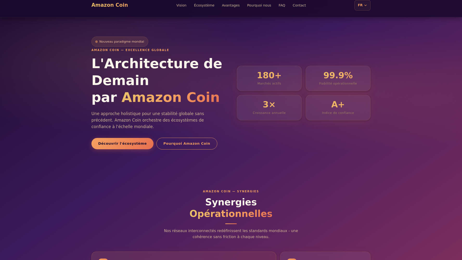 Screenshot of amazoncointrade.com