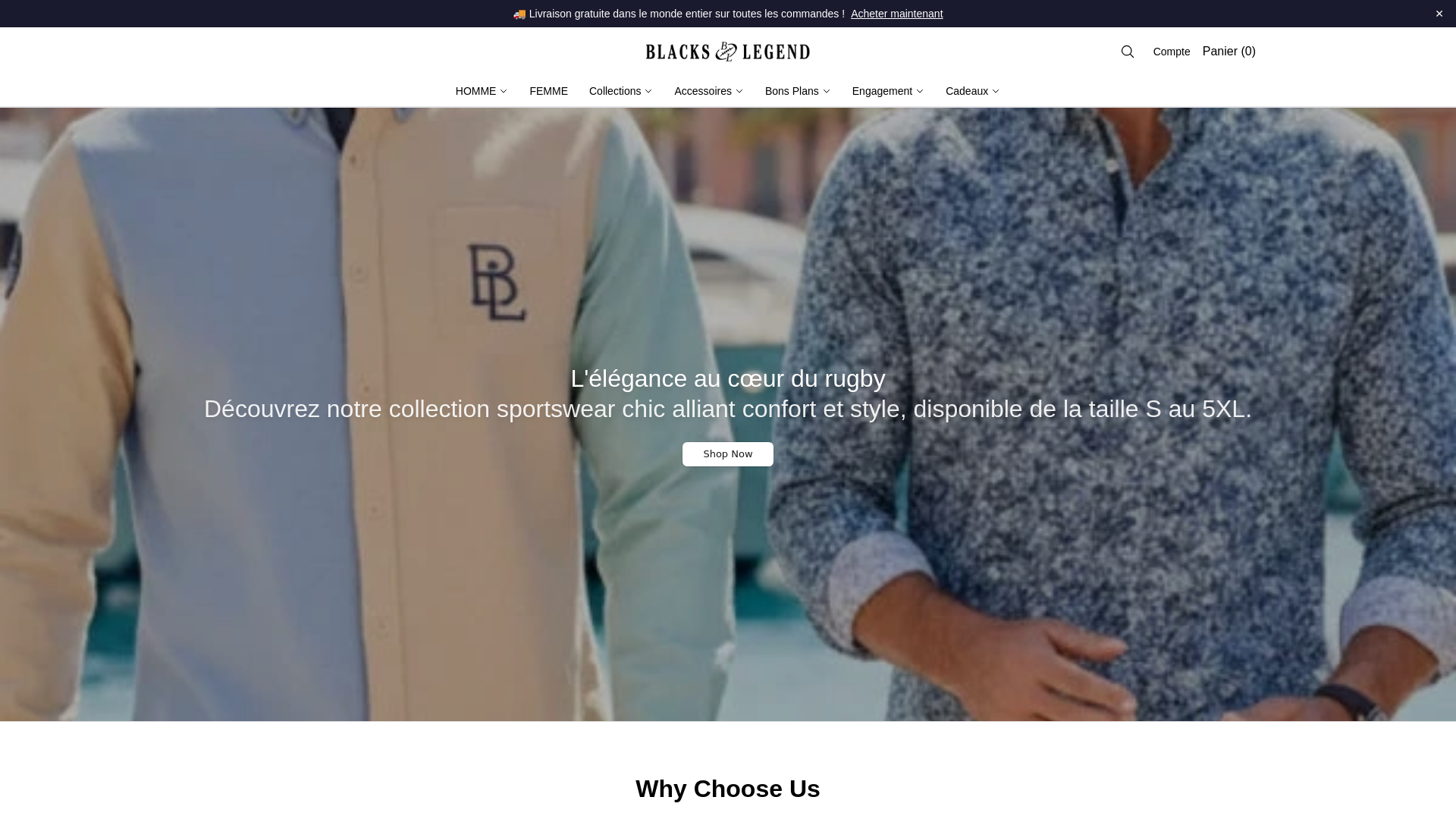 Screenshot of blackslegendhq.shop
