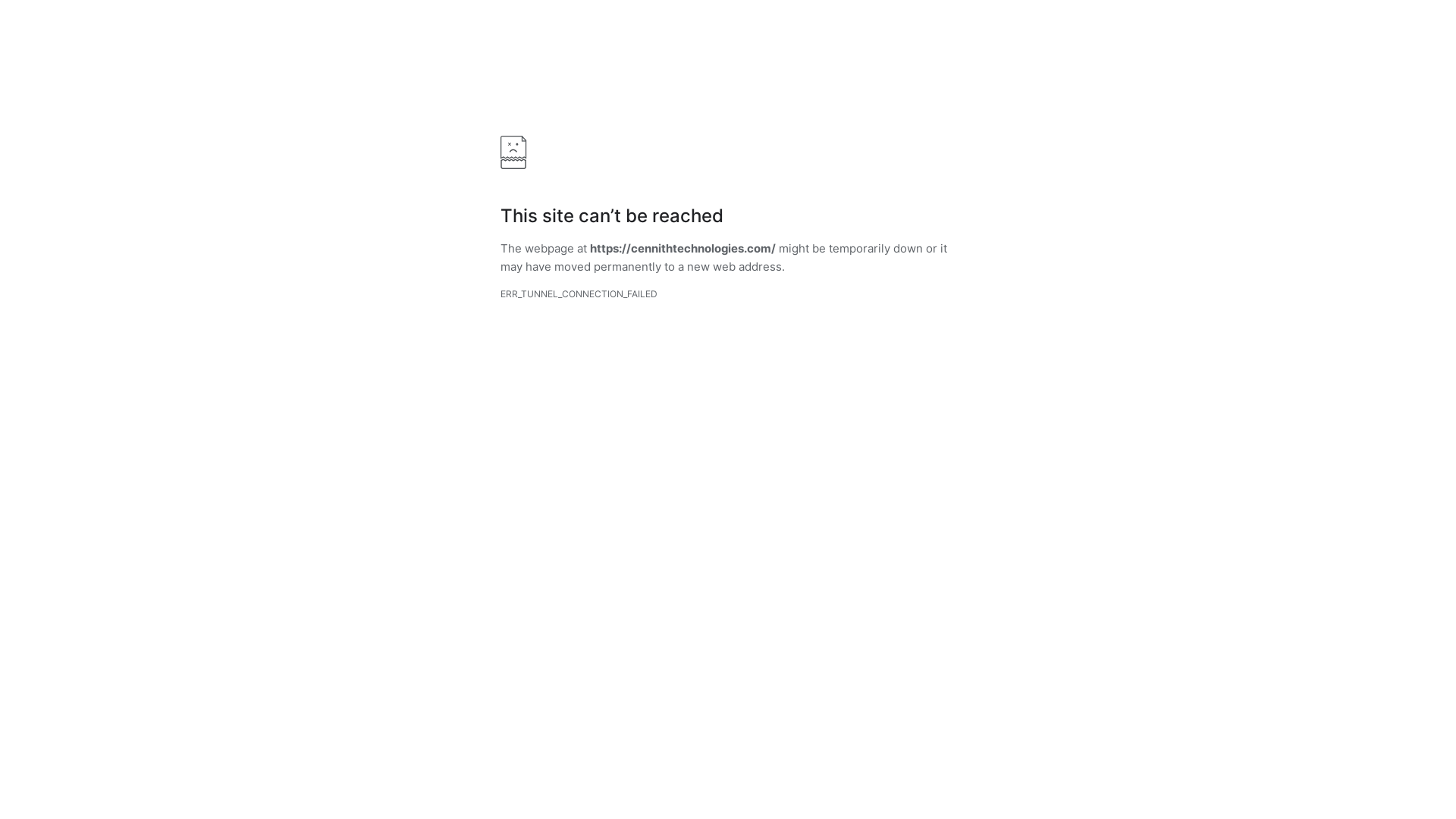 Screenshot von cennithtechnologies.com