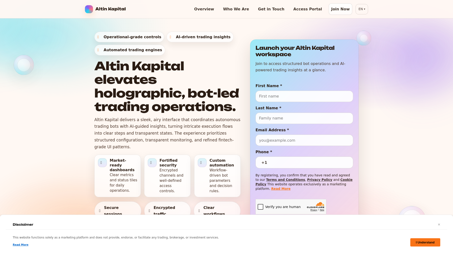 Ảnh chụp màn hình altinkapitalsoftware.digital