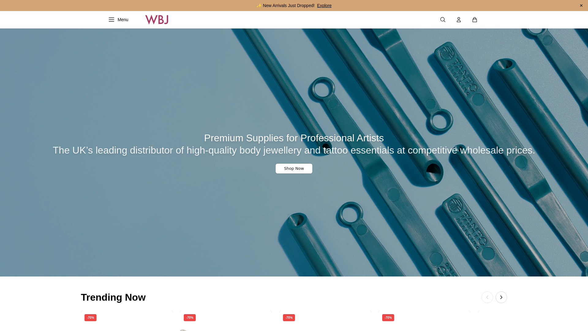Screenshot of bodyjewelleryhub.shop