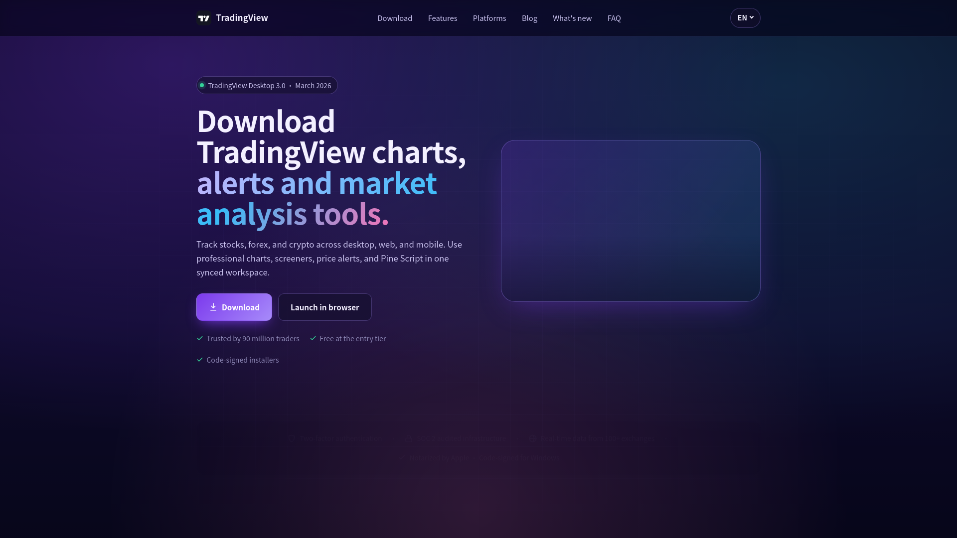 Screenshot of tradingview.is