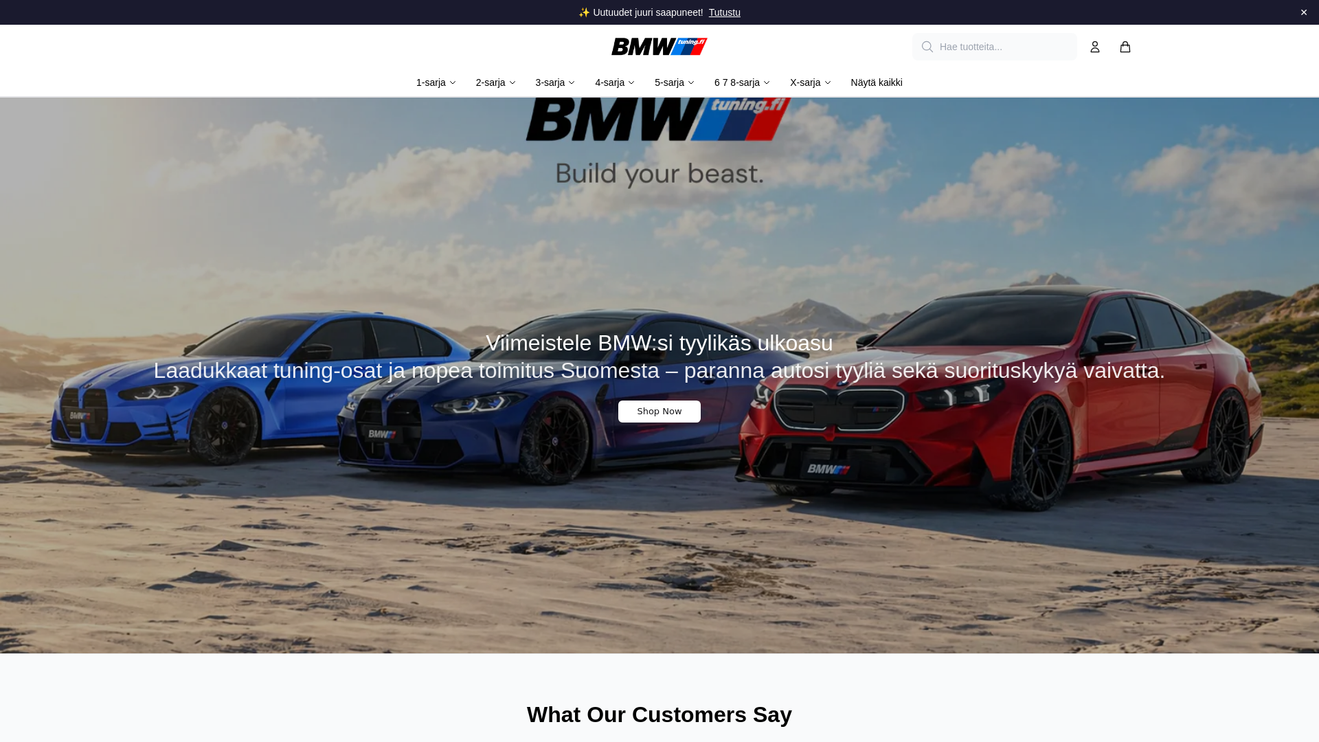 Screenshot of bmwtuningshop.shop