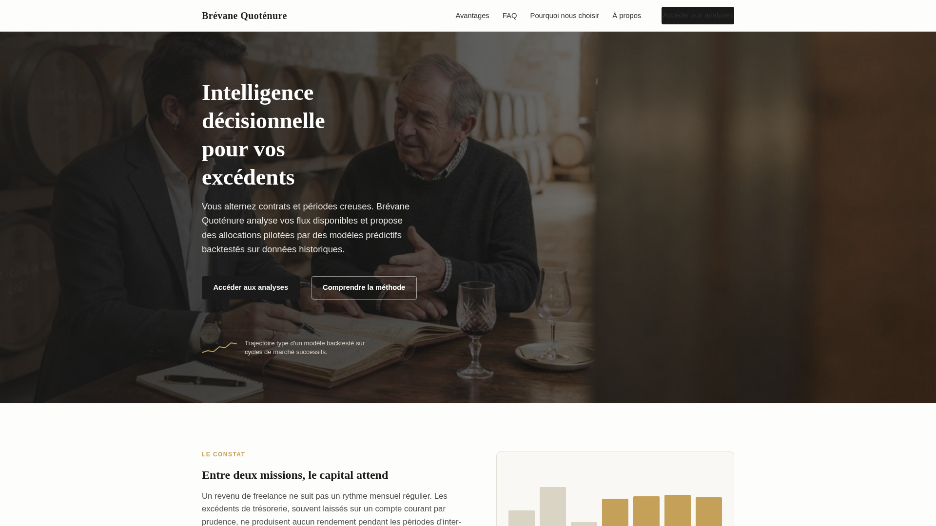 Знімок екрана brevanequotenure.net