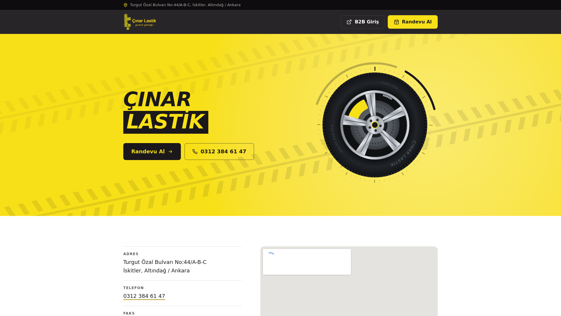 Screenshot of cinarlastik.com.tr