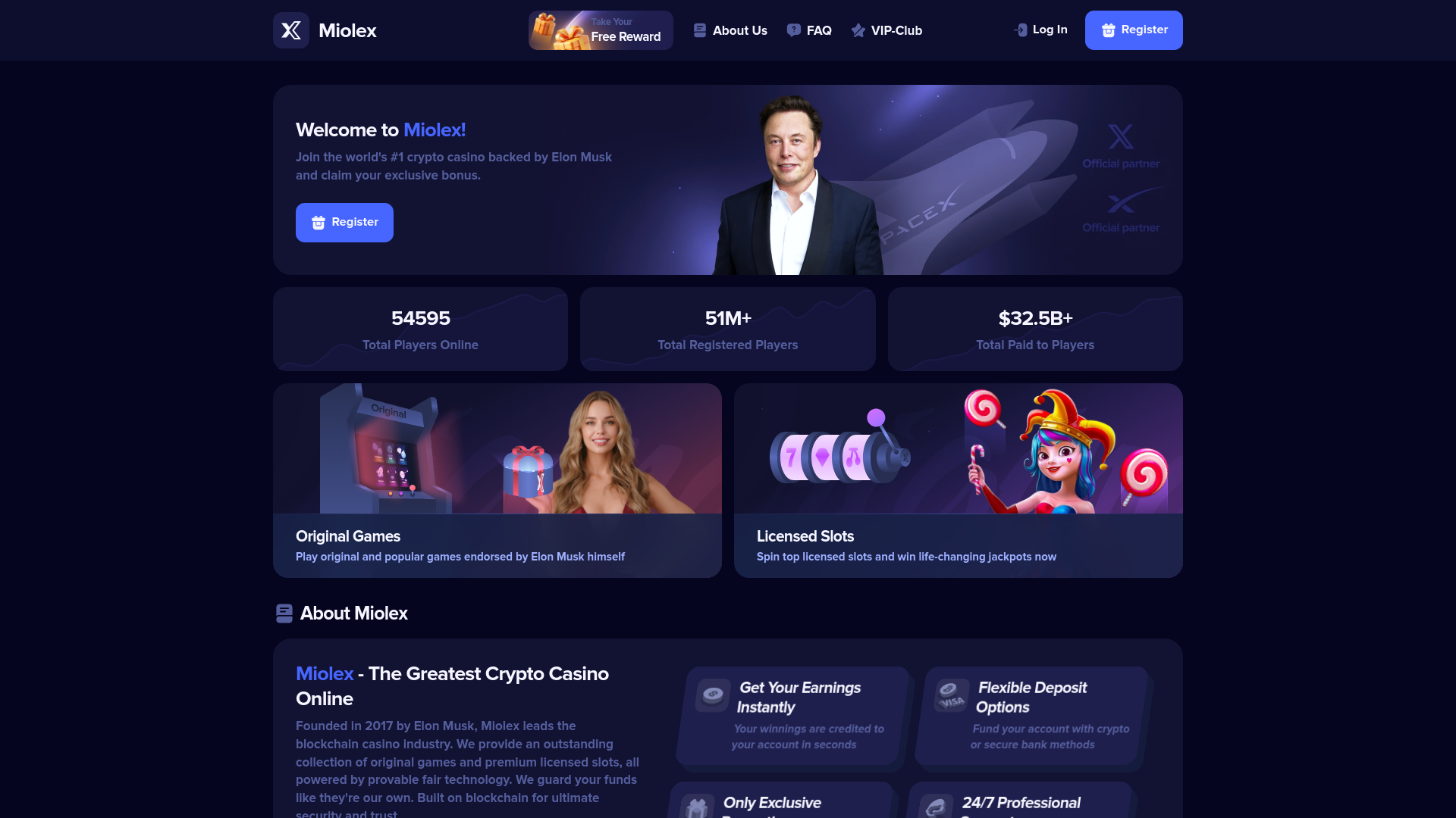 Screenshot of miolex.win