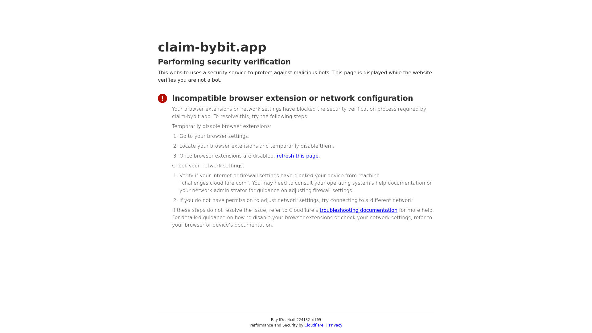 Screenshot of claim-bybit.app