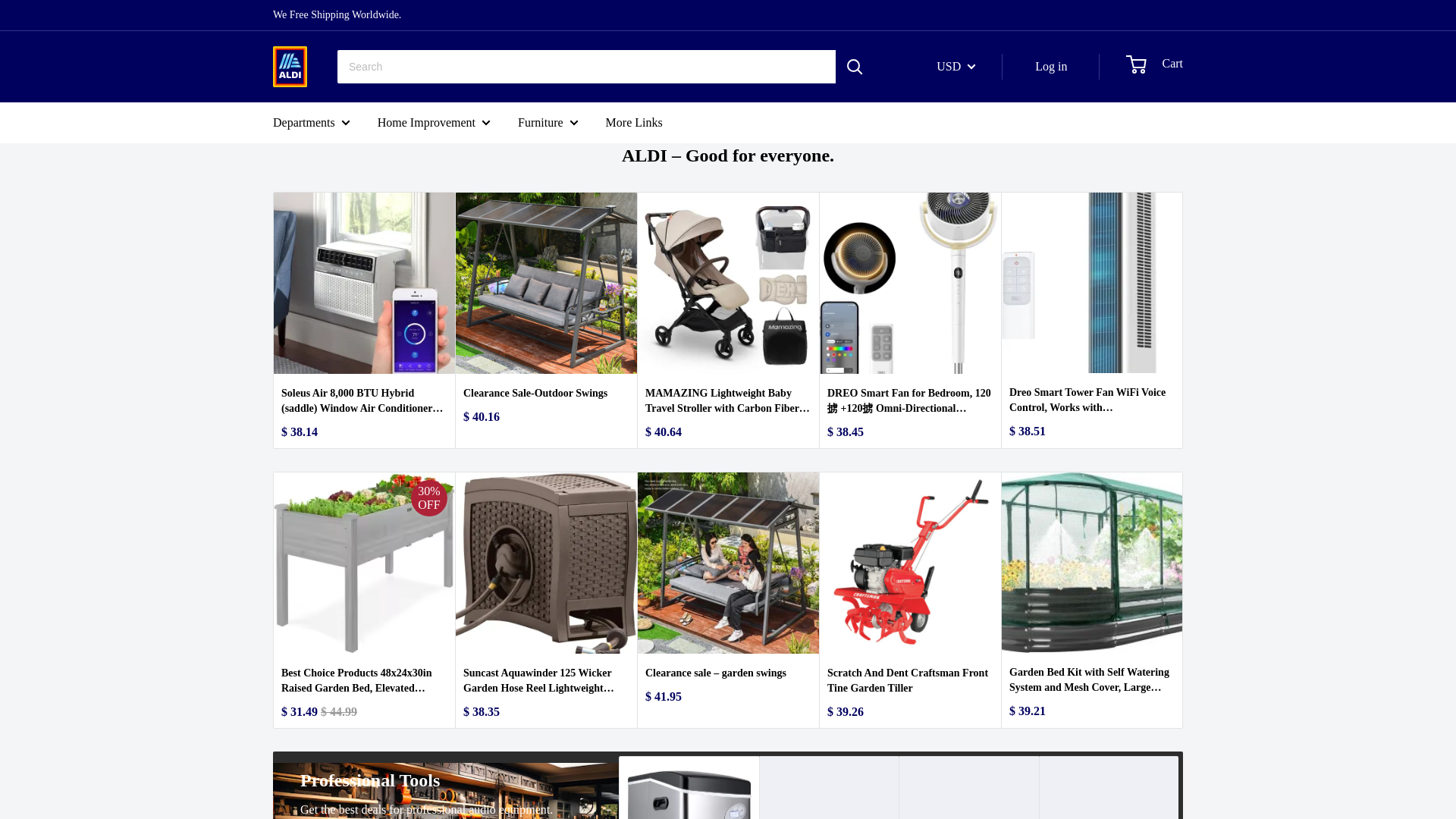 Screenshot of aldieu.uckzcartdi.shop