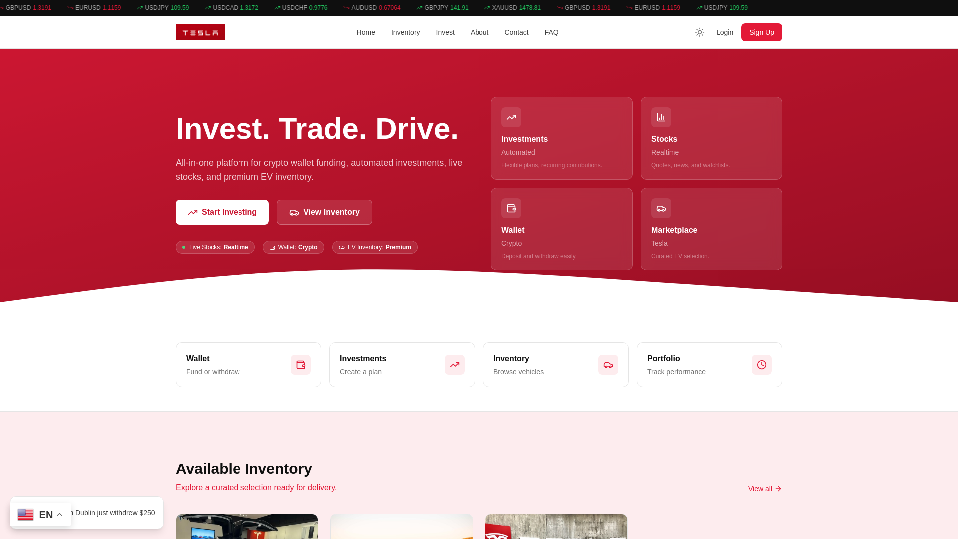 Screenshot of tesm.internezz.xyz