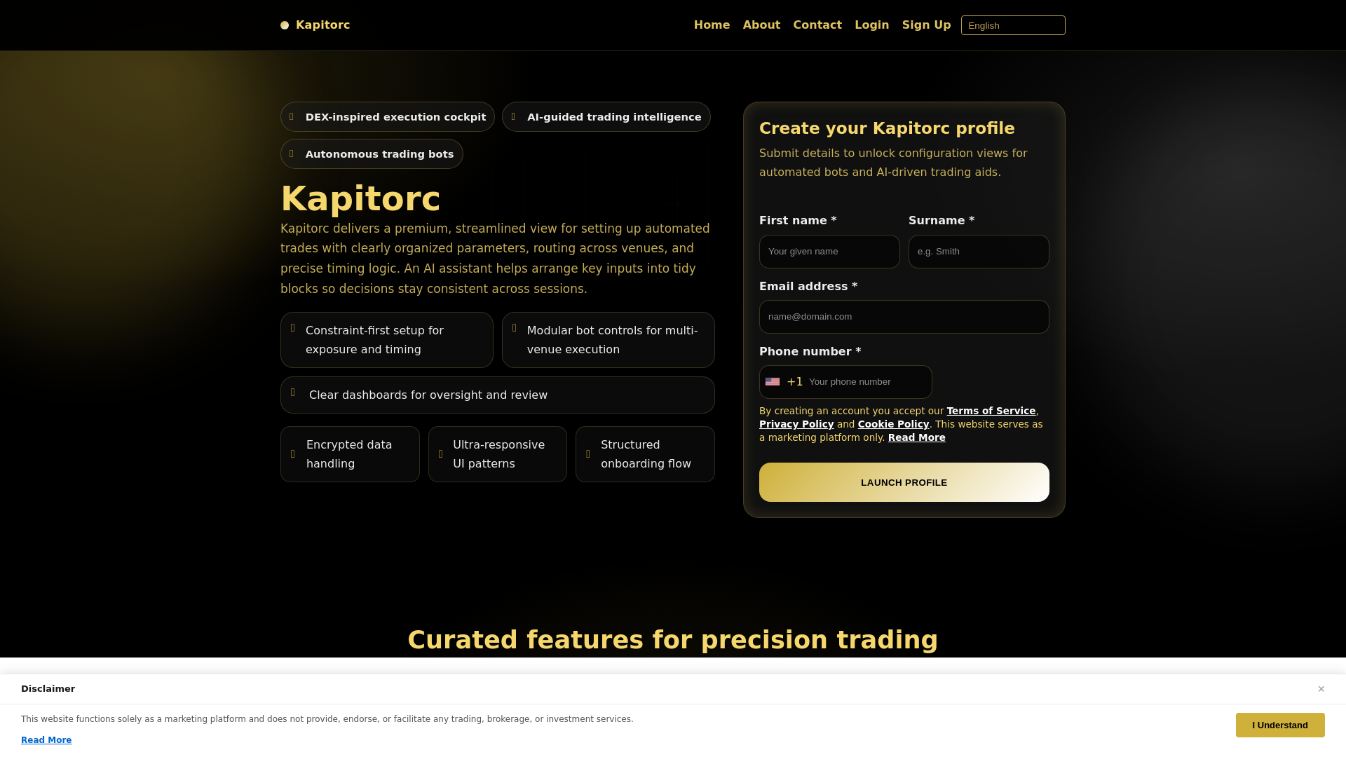 Screenshot of kapitorc.digital