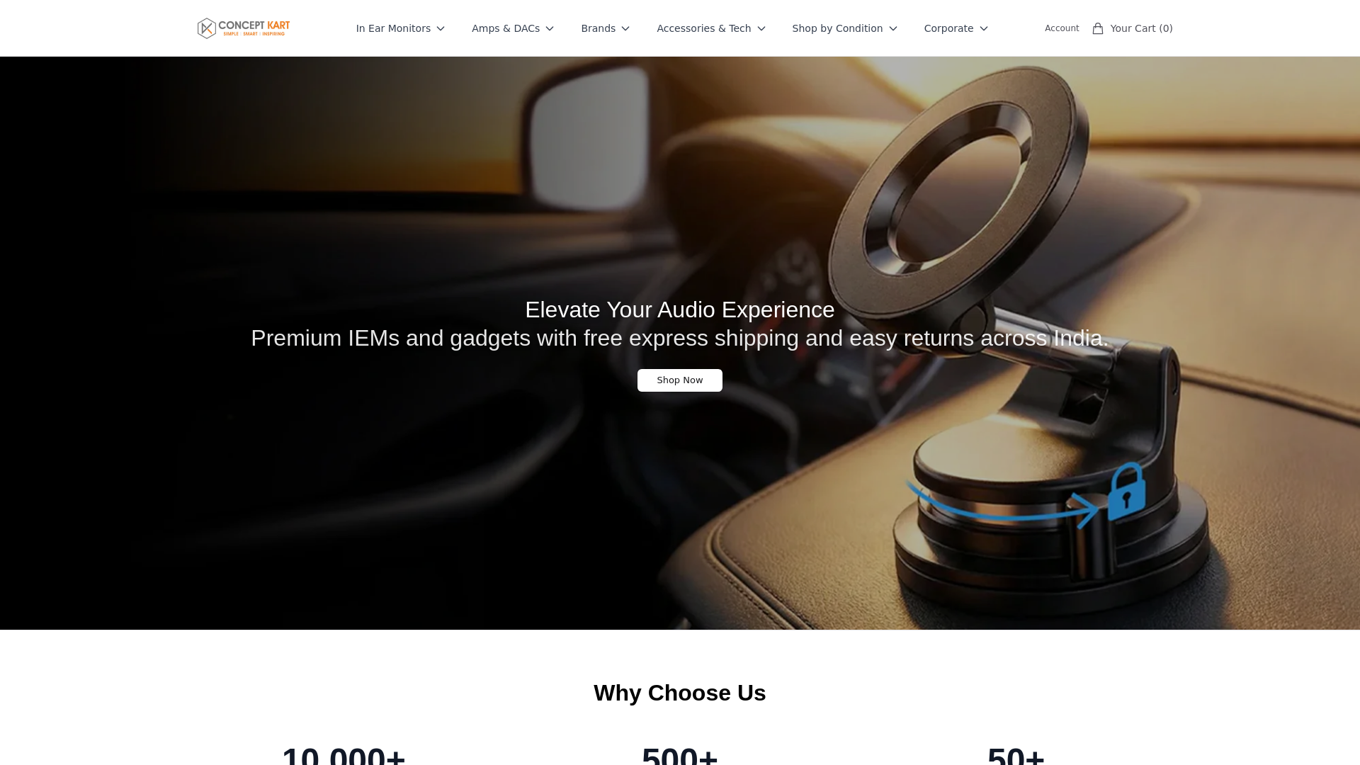 Screenshot of boltbound.shop