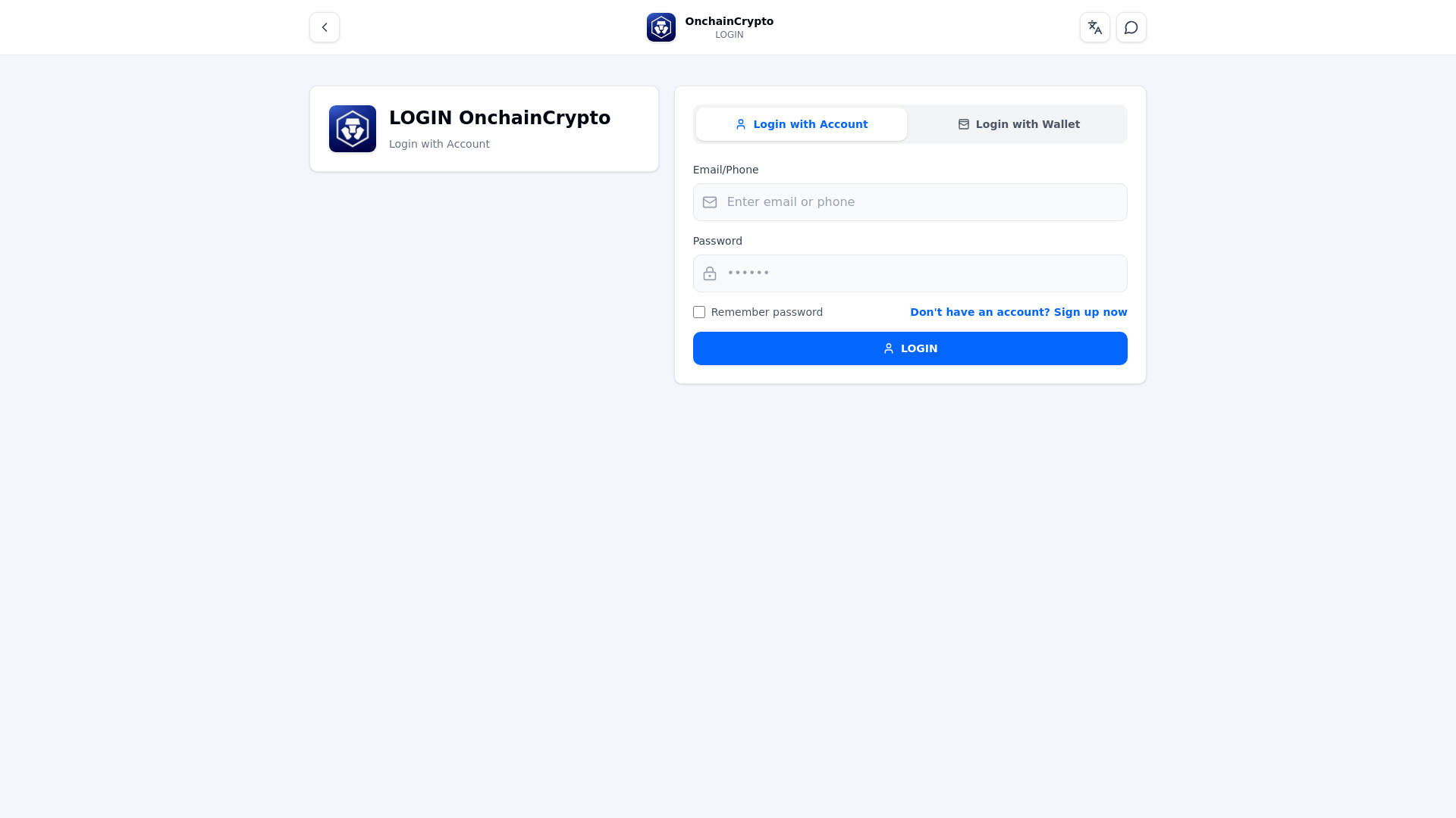 Screenshot of cryptobondora.com