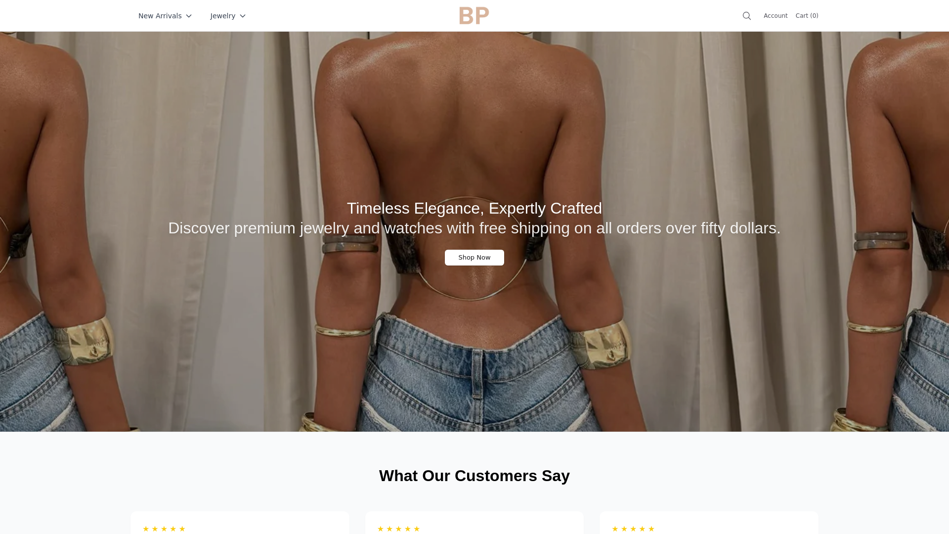 Screenshot of bernapecicollection.shop