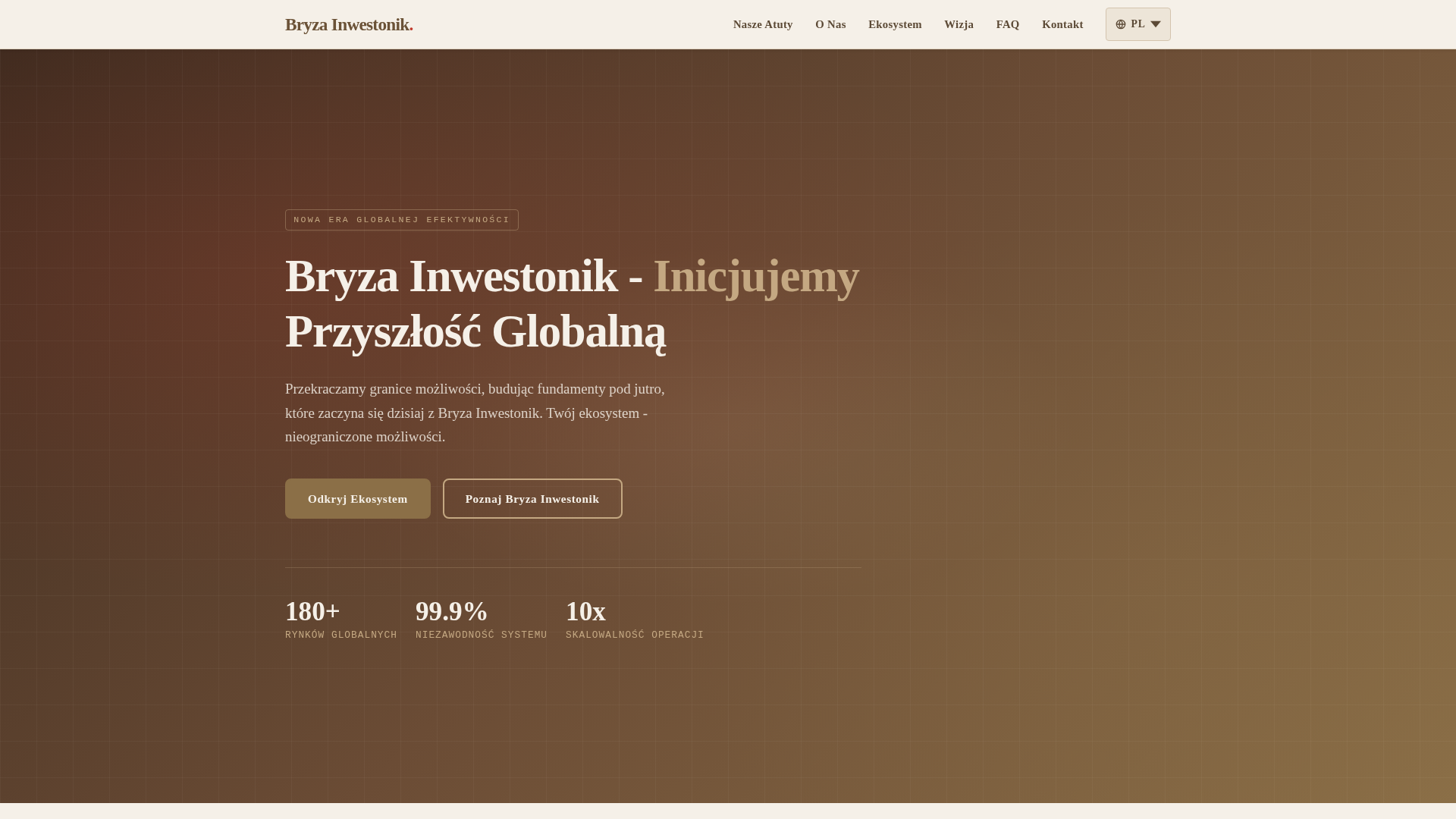 Знімок екрана bryzainwestoniktrade.com