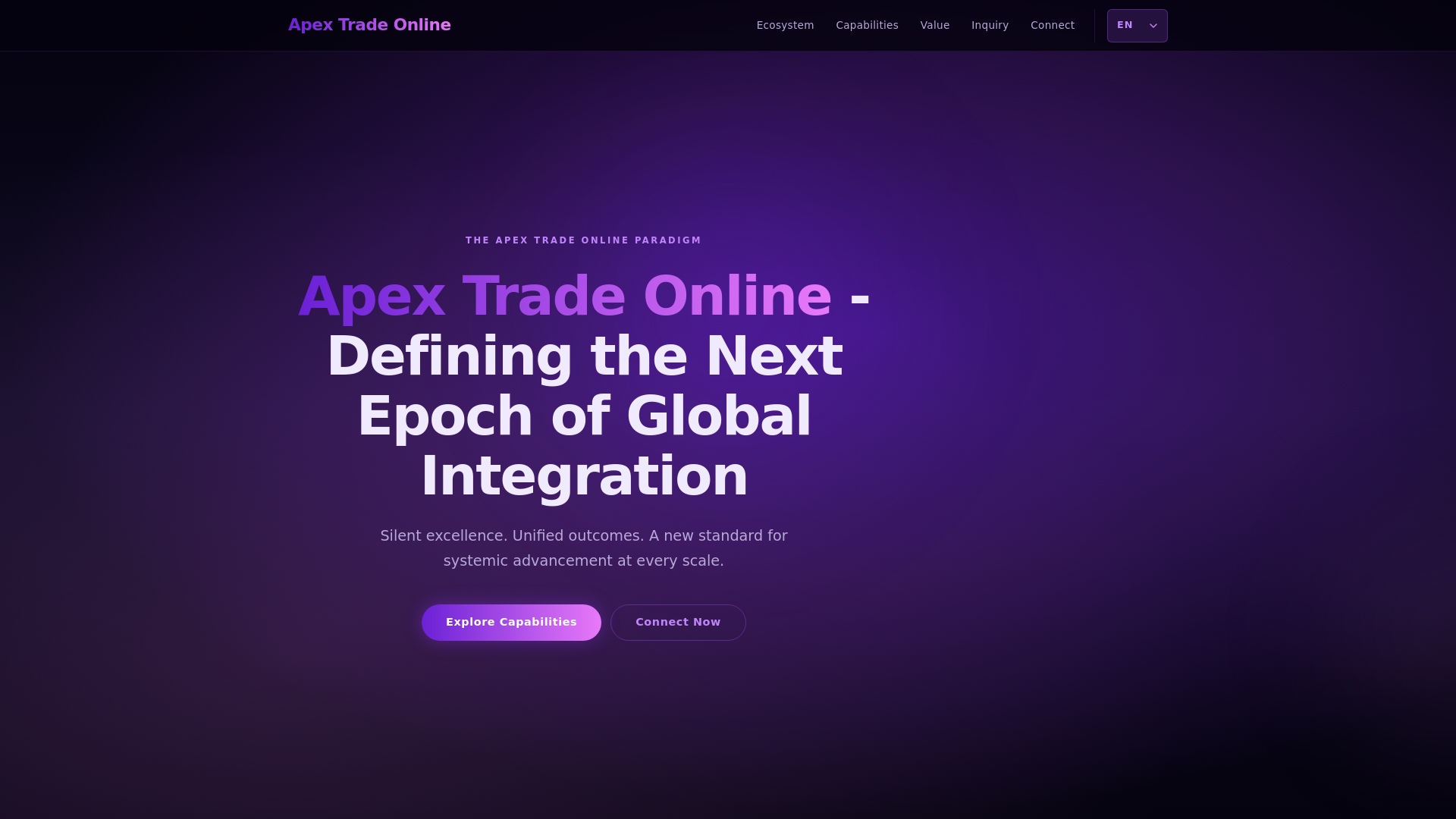 Screenshot of apextradeonline.net