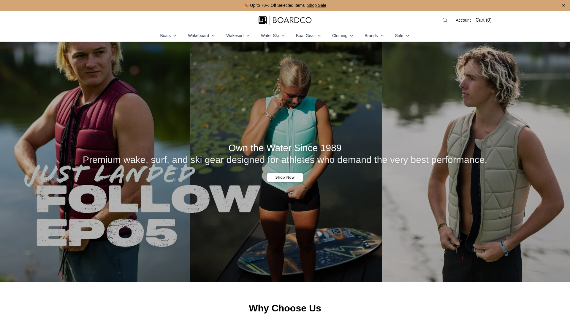 Screenshot of boardcosports.shop