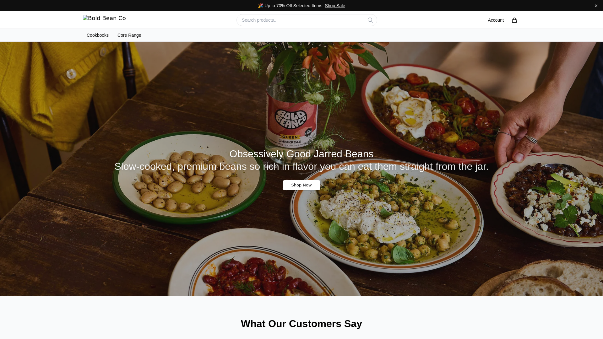 Screenshot of boldbeandirect.shop