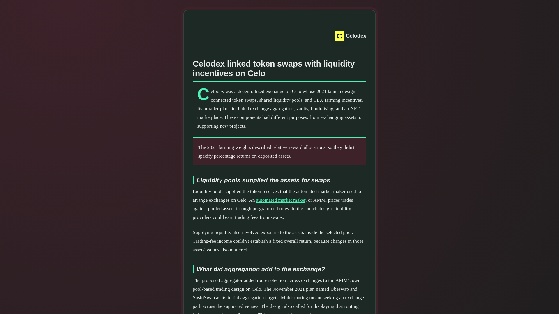 Screenshot of ceoldex.ink
