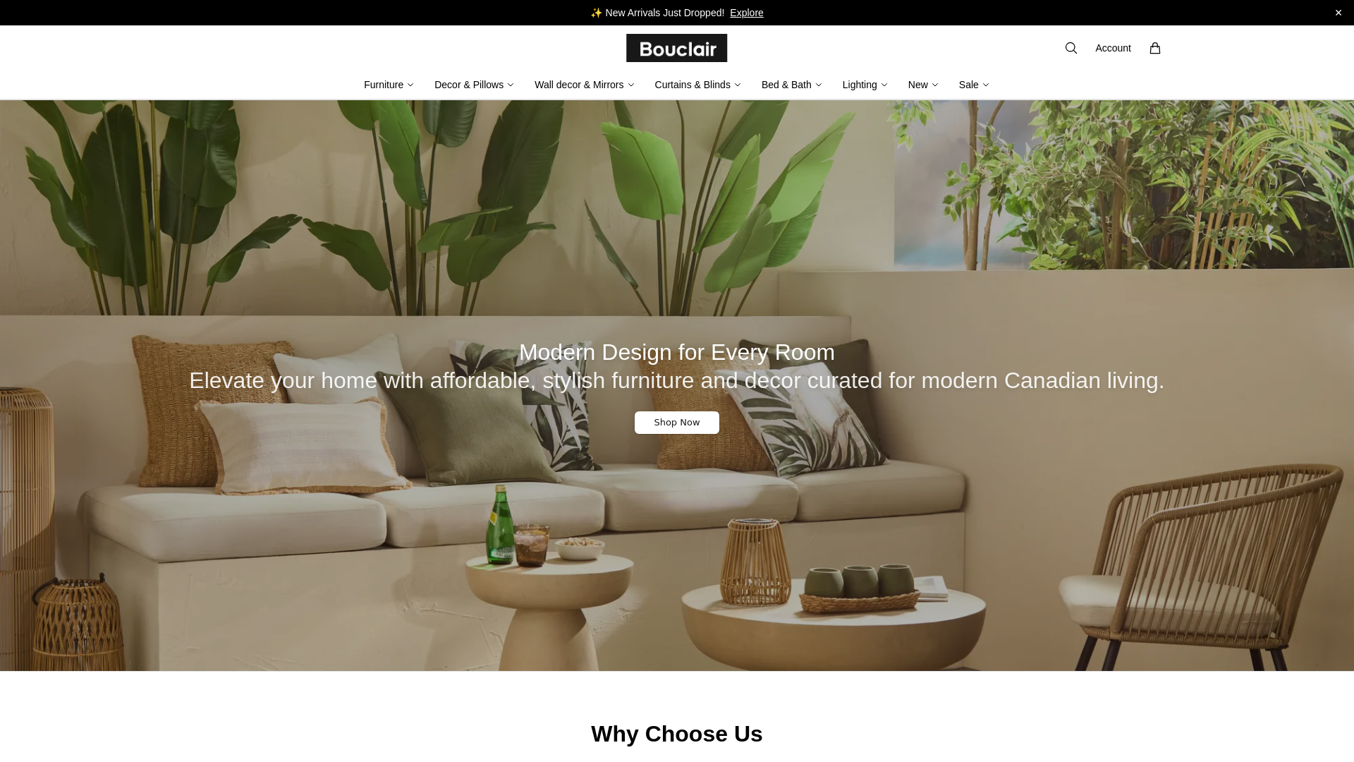 Screenshot of bocahome.shop