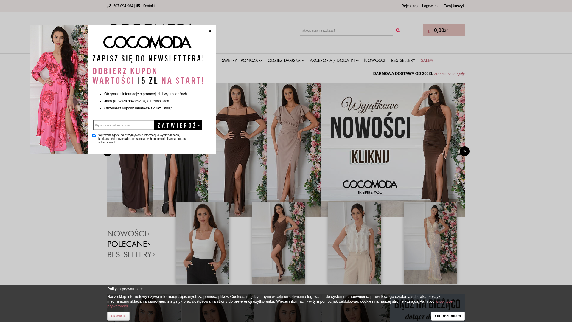 Screenshot di cocomoda.live