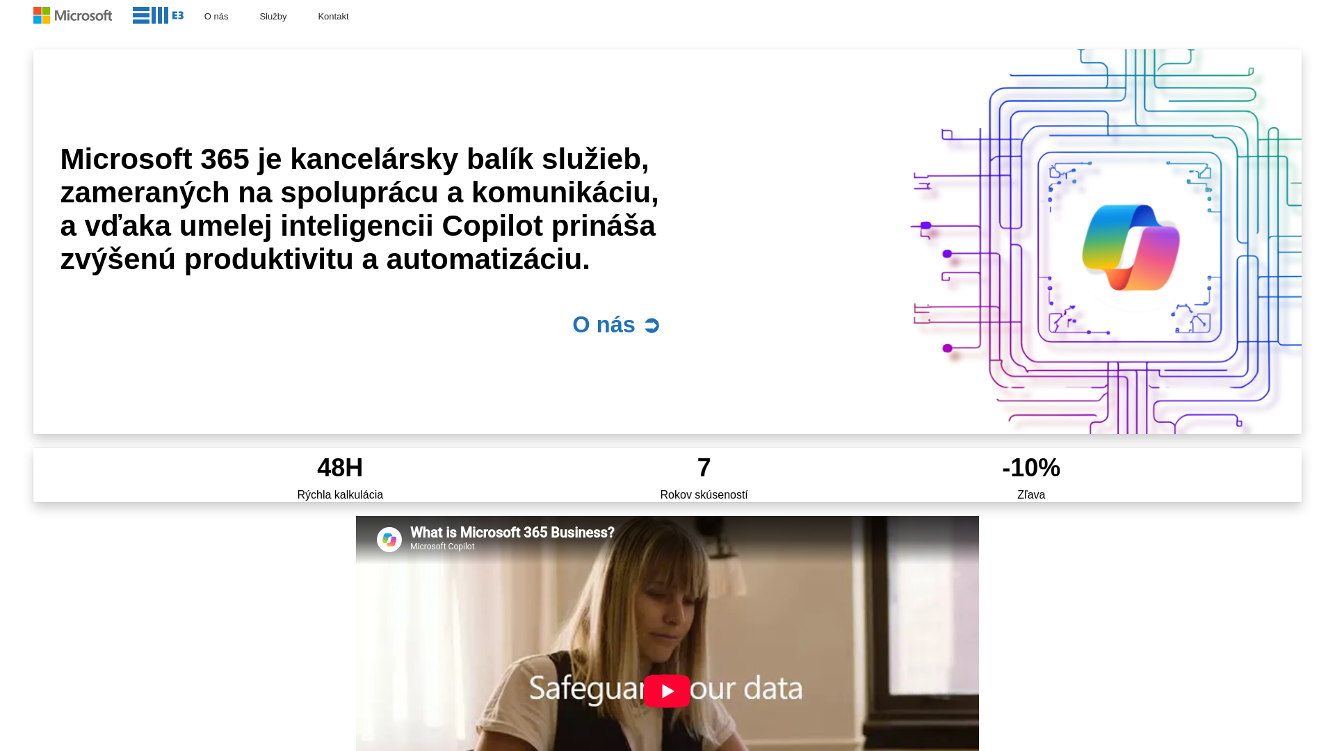 Screenshot of ecloud4u.eu