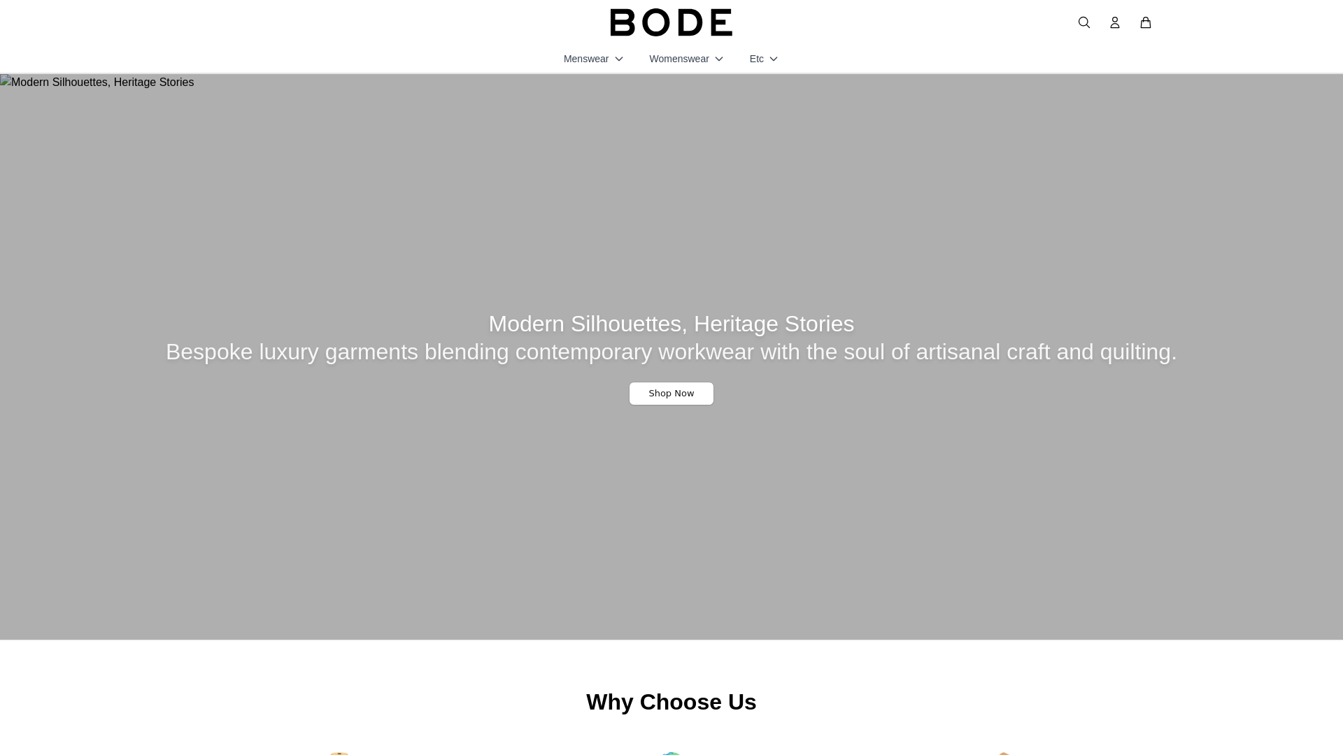 Screenshot of bodecollection.shop