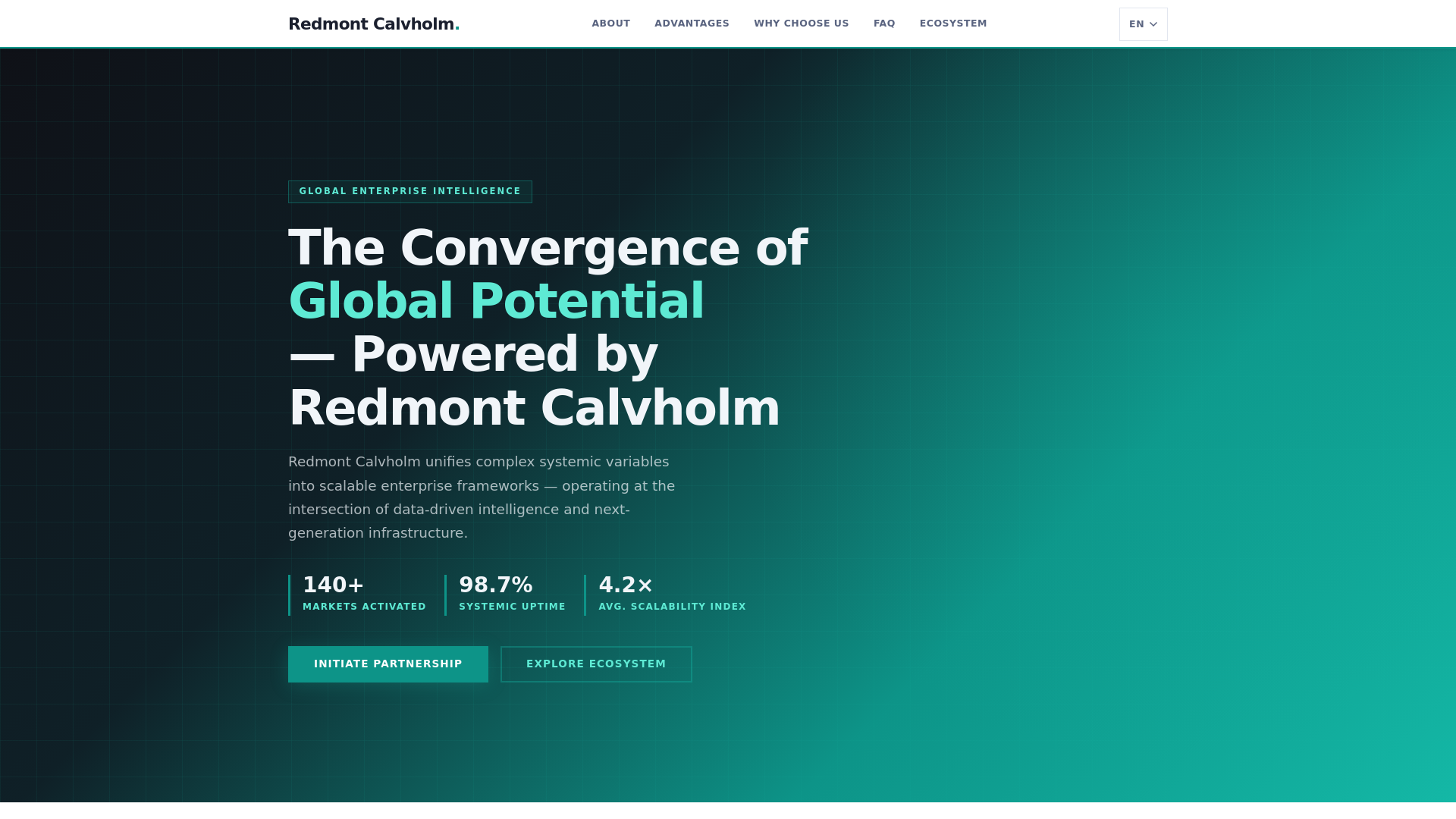 redmontcalvholm.com 的截图