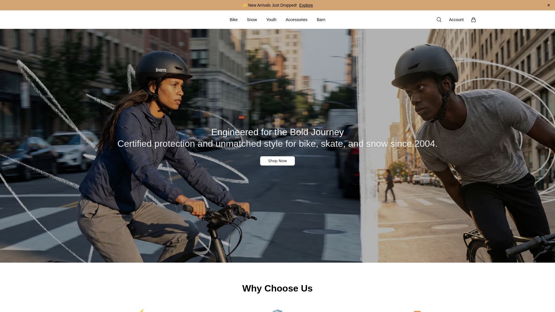 Screenshot of bhgear.shop