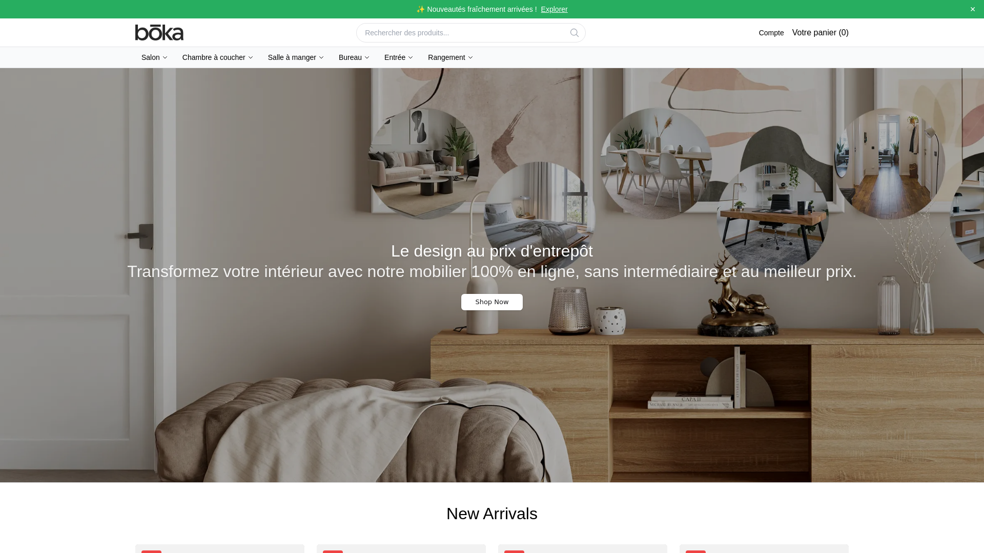 Screenshot of bokacentral.shop