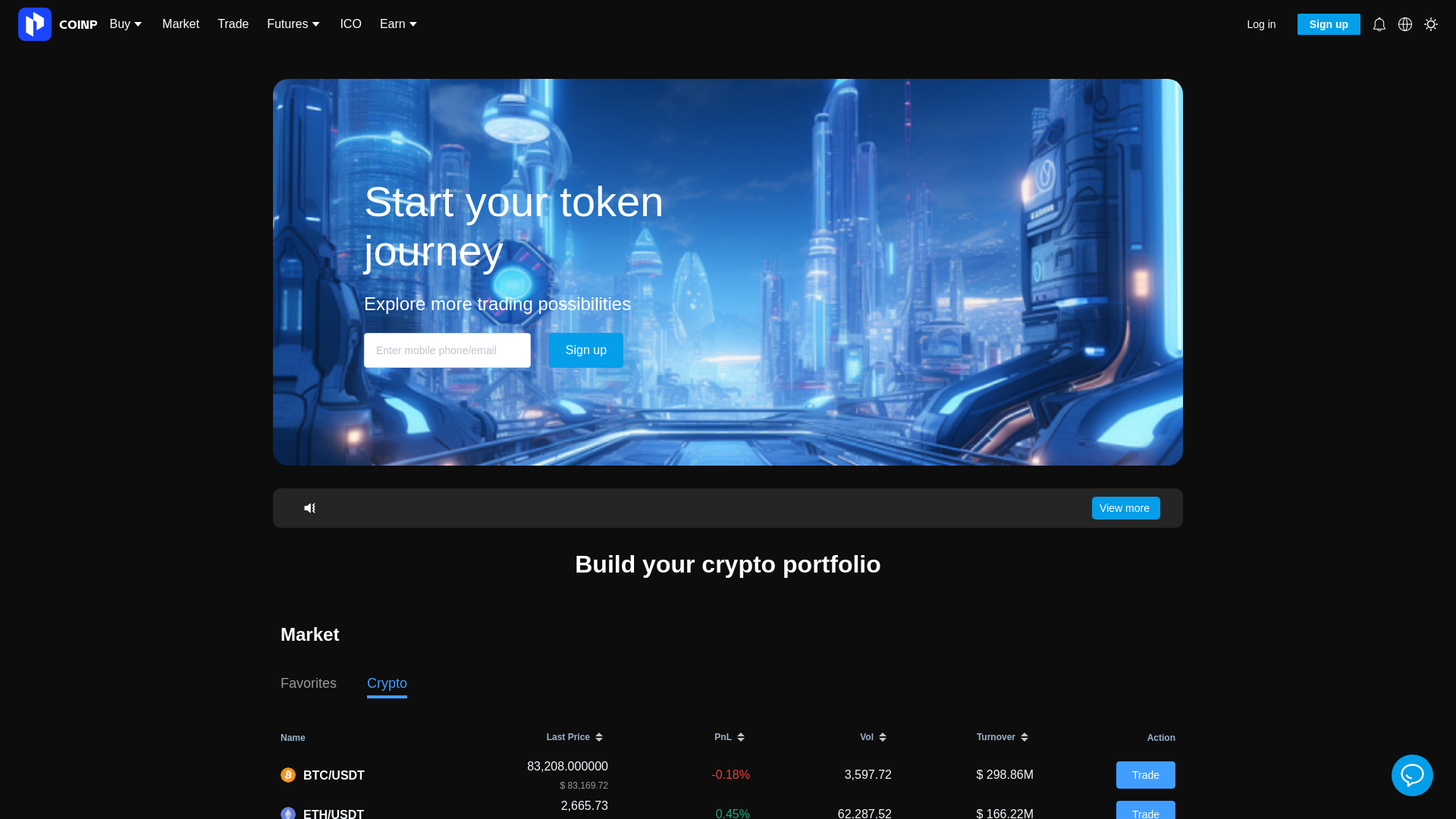 Screenshot of twncoinp.com