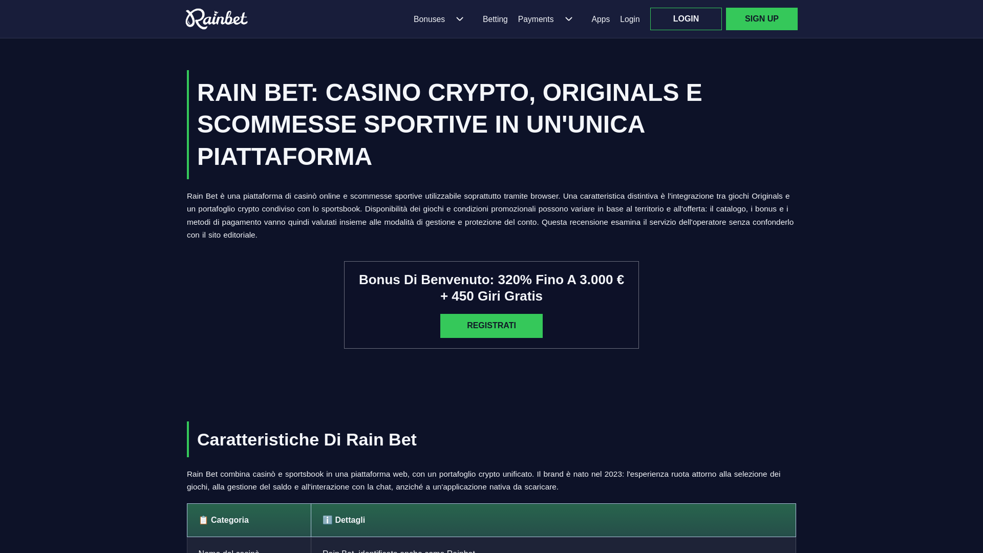 Screenshot of rainbetwin-it.com