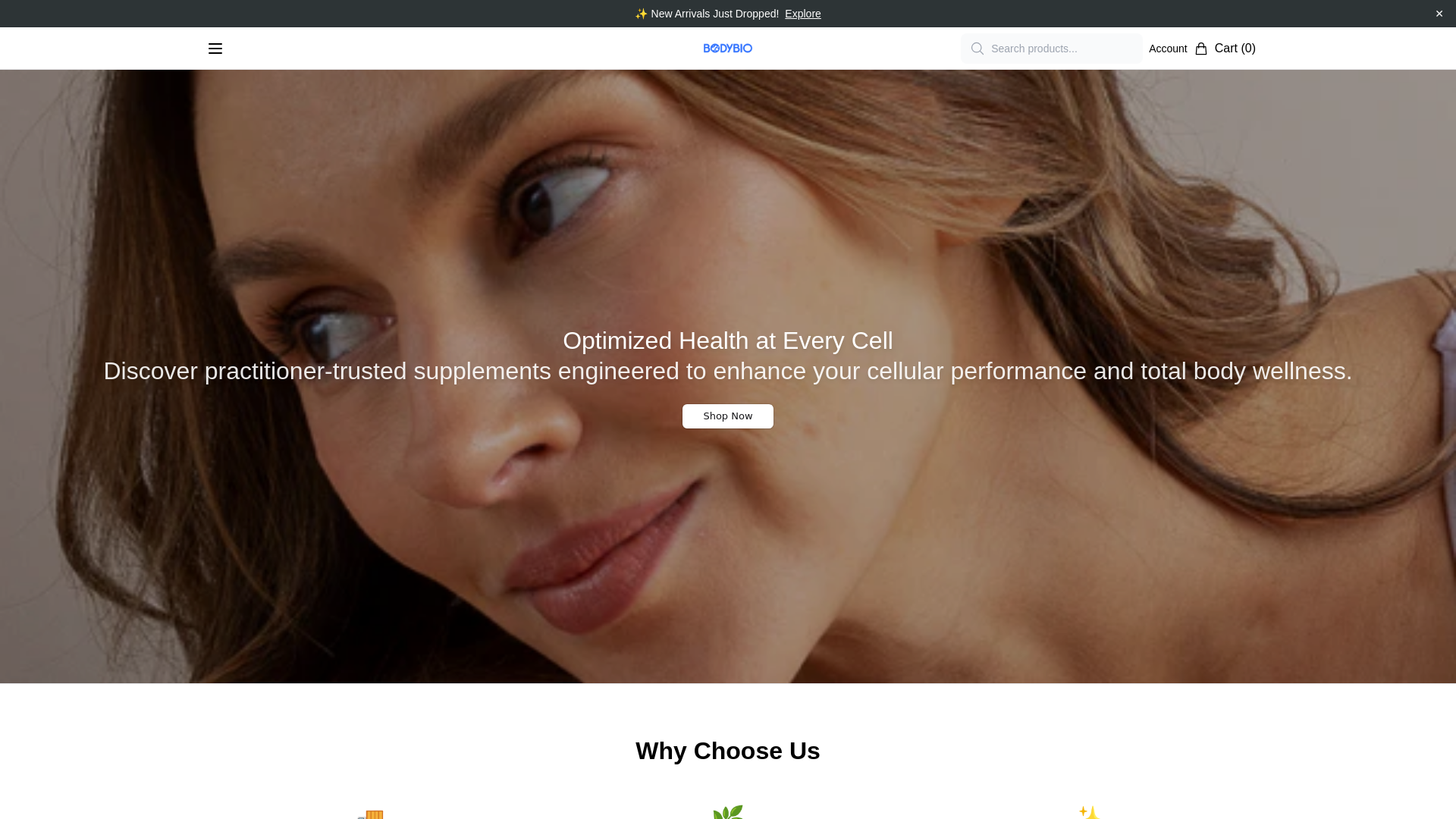 Screenshot of bodis.shop