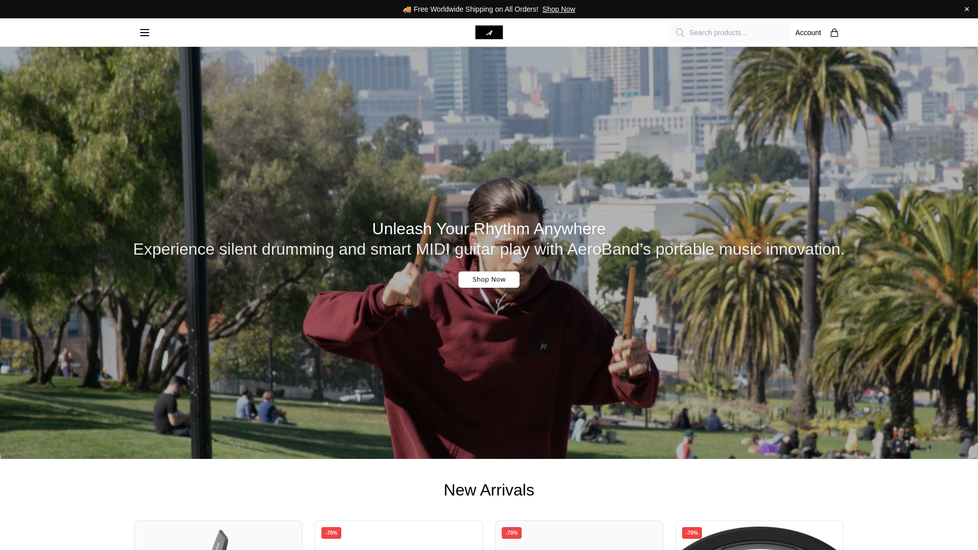 Screenshot of bndly.shop