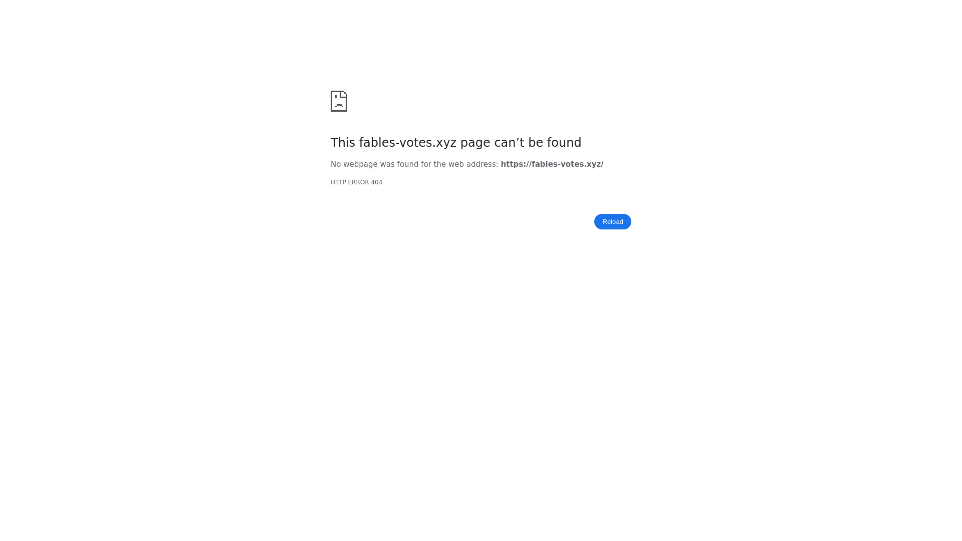 Screenshot of fables-votes.xyz